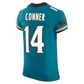 Elite Ethan Conner Men's Jacksonville Jaguars Prowler Throwback Vapor F.U.S.E. Jersey - Teal