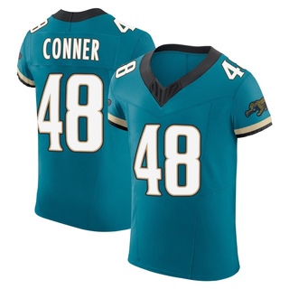 Elite Ethan Conner Men's Jacksonville Jaguars Prowler Throwback Vapor F.U.S.E. Jersey - Teal