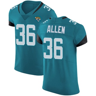 Elite LeQuint Allen Men's Jacksonville Jaguars Vapor Untouchable Alternate Jersey - Teal
