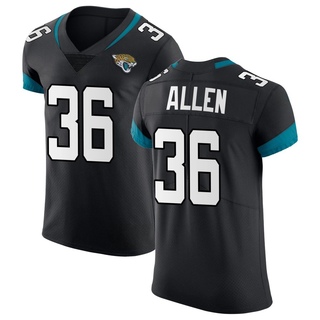Elite LeQuint Allen Men's Jacksonville Jaguars Vapor Untouchable Jersey - Black