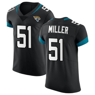 Elite Ventrell Miller Men's Jacksonville Jaguars Vapor Untouchable Jersey - Black
