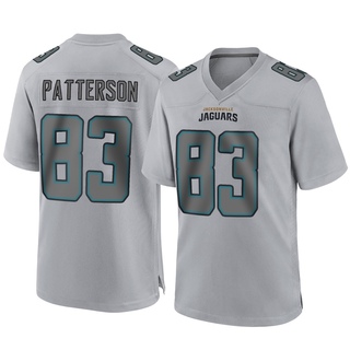 Game Ben Patterson Men's Jacksonville Jaguars Atmosphere Fashion Jersey - Gray