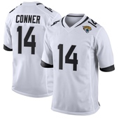 Game Ethan Conner Men's Jacksonville Jaguars Jersey - White