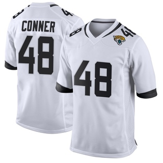 Game Ethan Conner Men's Jacksonville Jaguars Jersey - White
