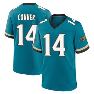 Game Ethan Conner Men's Jacksonville Jaguars Prowler Throwback Jersey - Teal