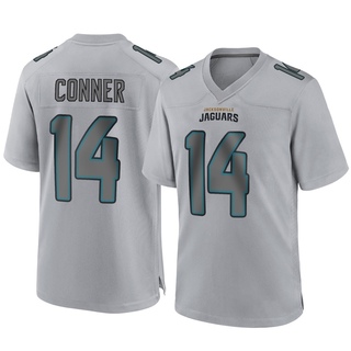 Game Ethan Conner Youth Jacksonville Jaguars Atmosphere Fashion Jersey - Gray