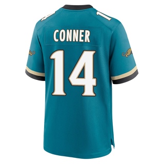 Game Ethan Conner Youth Jacksonville Jaguars Prowler Throwback Jersey - Teal