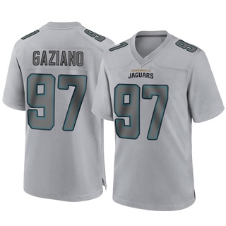 Game Joe Gaziano Men's Jacksonville Jaguars Atmosphere Fashion Jersey - Gray