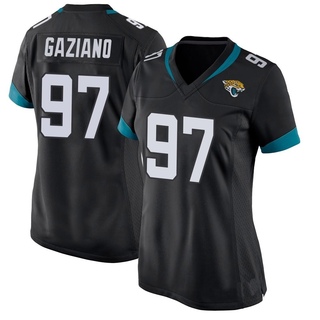 Game Joe Gaziano Women's Jacksonville Jaguars Jersey - Black