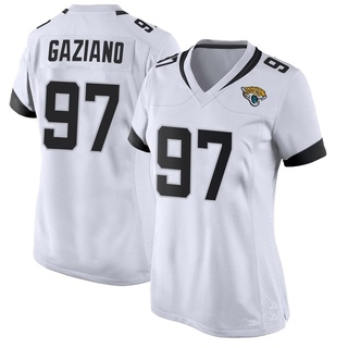 Game Joe Gaziano Women's Jacksonville Jaguars Jersey - White