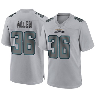 Game LeQuint Allen Men's Jacksonville Jaguars Atmosphere Fashion Jersey - Gray