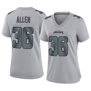 Game LeQuint Allen Women's Jacksonville Jaguars Atmosphere Fashion Jersey - Gray