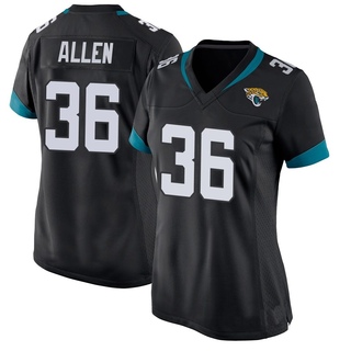 Game LeQuint Allen Women's Jacksonville Jaguars Jersey - Black