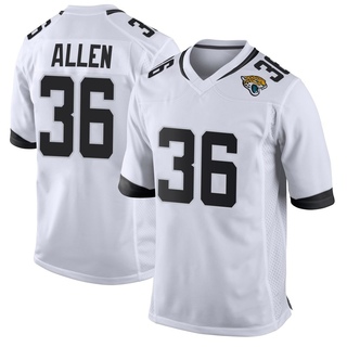Game LeQuint Allen Youth Jacksonville Jaguars Jersey - White