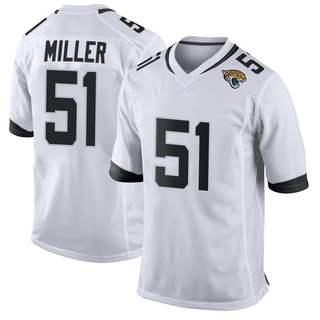 Game Ventrell Miller Men's Jacksonville Jaguars Jersey - White