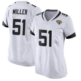 Game Ventrell Miller Women's Jacksonville Jaguars Jersey - White