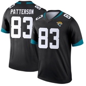 Legend Ben Patterson Men's Jacksonville Jaguars Jersey - Black