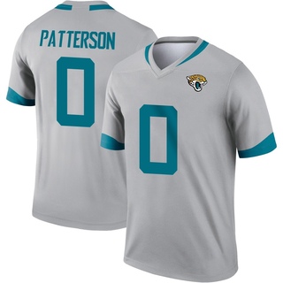 Legend Ben Patterson Youth Jacksonville Jaguars Silver Inverted Jersey