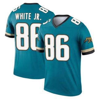 Legend David White Jr. Men's Jacksonville Jaguars Prowler Throwback Jersey - Teal