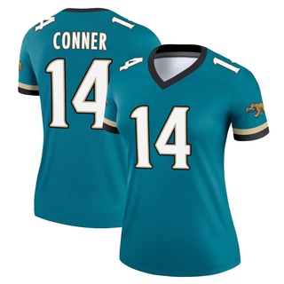 Legend Ethan Conner Women's Jacksonville Jaguars Prowler Throwback Jersey - Teal