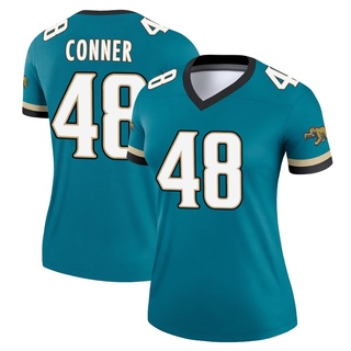 Legend Ethan Conner Women's Jacksonville Jaguars Prowler Throwback Jersey - Teal