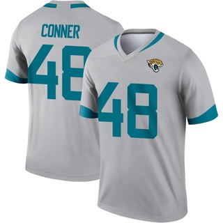 Legend Ethan Conner Youth Jacksonville Jaguars Silver Inverted Jersey