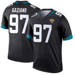 Legend Joe Gaziano Men's Jacksonville Jaguars Jersey - Black