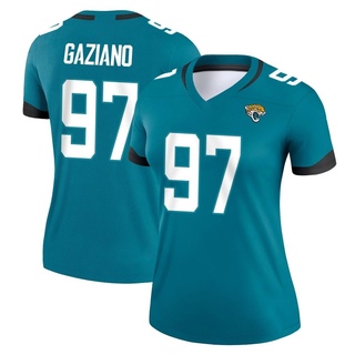 Legend Joe Gaziano Women's Jacksonville Jaguars Jersey - Teal