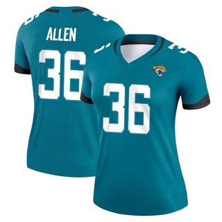 Legend LeQuint Allen Women's Jacksonville Jaguars Jersey - Teal