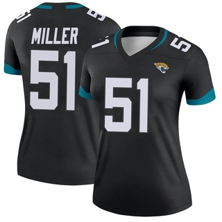 Legend Ventrell Miller Women's Jacksonville Jaguars Jersey - Black