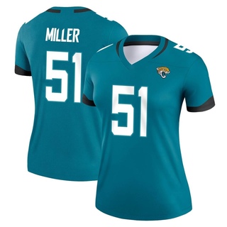 Legend Ventrell Miller Women's Jacksonville Jaguars Jersey - Teal