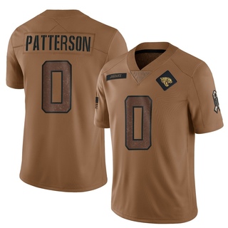 Limited Ben Patterson Men's Jacksonville Jaguars 2023 Salute To Service Jersey - Brown