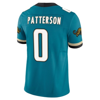 Limited Ben Patterson Men's Jacksonville Jaguars Prowler Throwback Vapor F.U.S.E. Jersey - Teal
