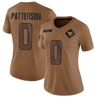 Limited Ben Patterson Women's Jacksonville Jaguars 2023 Salute To Service Jersey - Brown