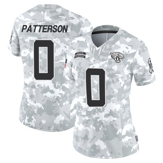 Limited Ben Patterson Women's Jacksonville Jaguars 2024 Salute to Service Jersey - Arctic Camo