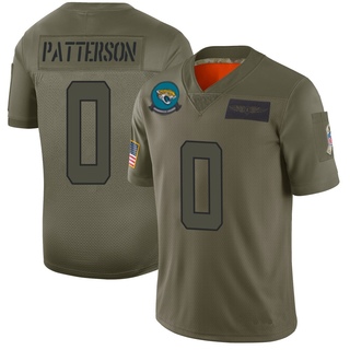 Limited Ben Patterson Youth Jacksonville Jaguars 2019 Salute to Service Jersey - Camo