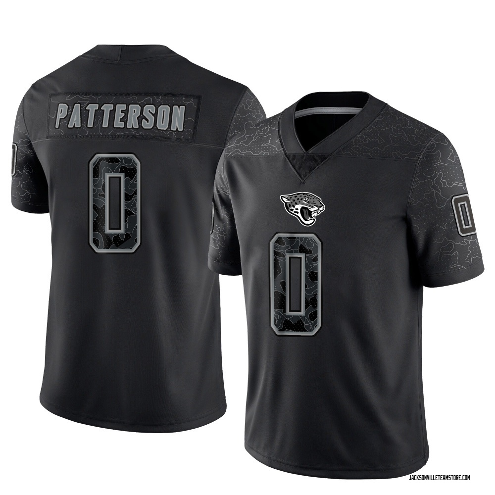Limited Ben Patterson Youth Jacksonville Jaguars Reflective Jersey - Black