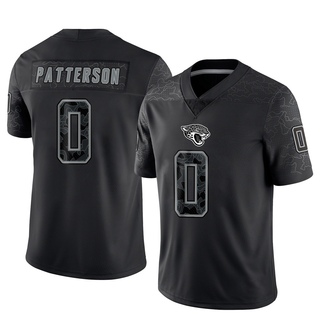 Limited Ben Patterson Youth Jacksonville Jaguars Reflective Jersey - Black