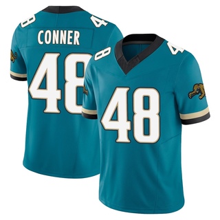 Limited Ethan Conner Men's Jacksonville Jaguars Prowler Throwback Vapor F.U.S.E. Jersey - Teal