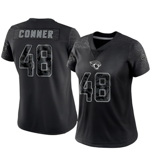 Limited Ethan Conner Women's Jacksonville Jaguars Reflective Jersey - Black