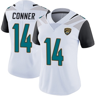 Limited Ethan Conner Women's Jacksonville Jaguars Vapor Untouchable Jersey - White
