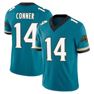 Limited Ethan Conner Youth Jacksonville Jaguars Prowler Throwback Vapor F.U.S.E. Jersey - Teal