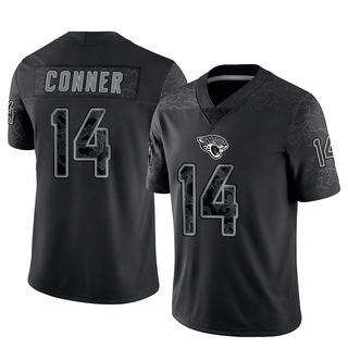 Limited Ethan Conner Youth Jacksonville Jaguars Reflective Jersey - Black