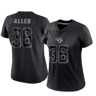 Limited LeQuint Allen Women's Jacksonville Jaguars Reflective Jersey - Black