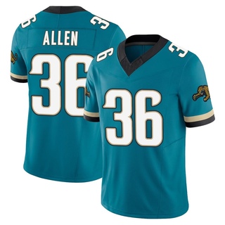 Limited LeQuint Allen Youth Jacksonville Jaguars Prowler Throwback Vapor F.U.S.E. Jersey - Teal