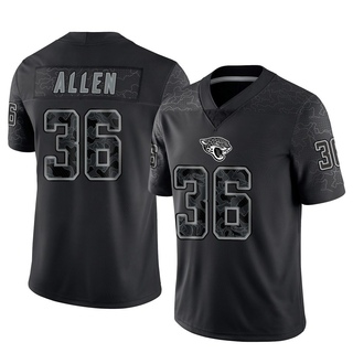 Limited LeQuint Allen Youth Jacksonville Jaguars Reflective Jersey - Black