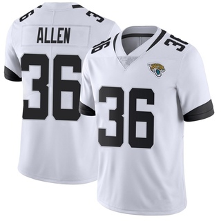 Limited LeQuint Allen Youth Jacksonville Jaguars Vapor Untouchable Jersey - White