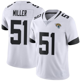 Limited Ventrell Miller Men's Jacksonville Jaguars Vapor Untouchable Jersey - White