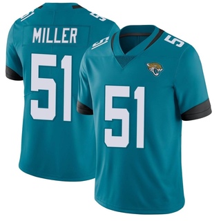 Limited Ventrell Miller Youth Jacksonville Jaguars Vapor Untouchable Jersey - Teal